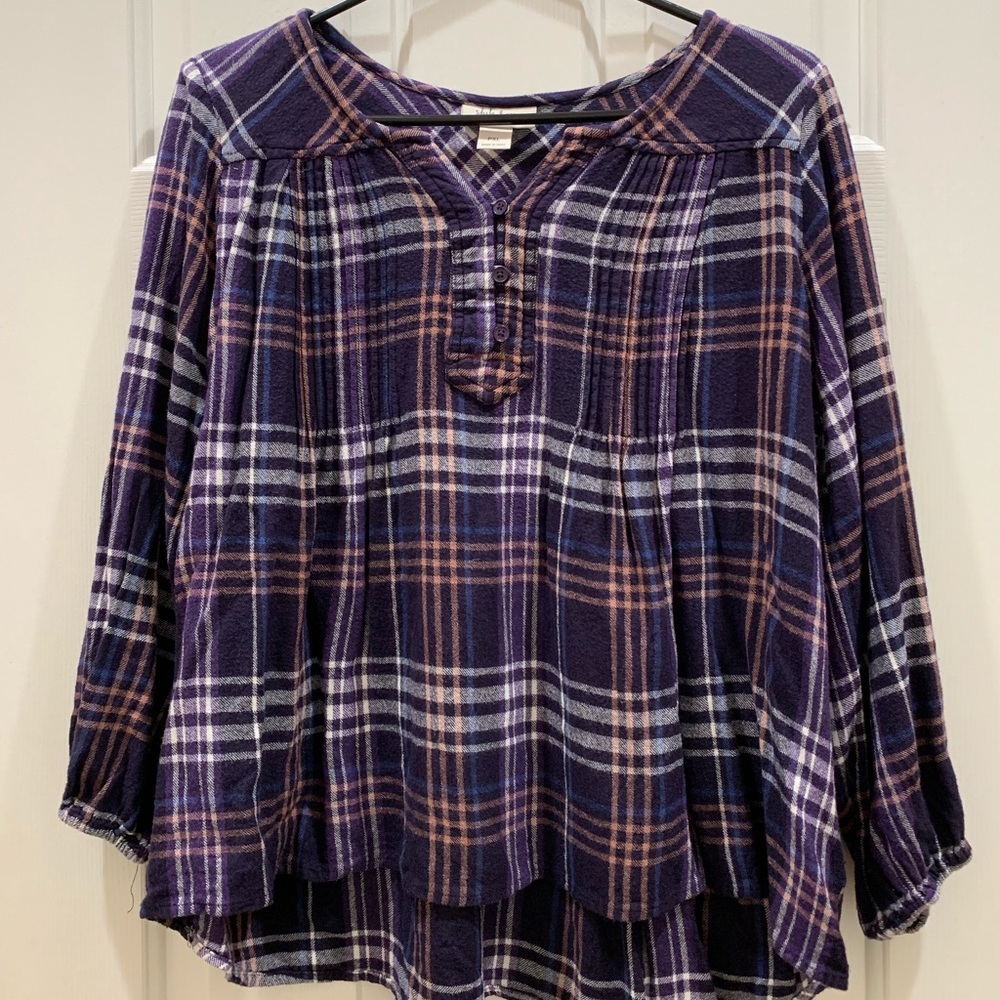 Woman’s Cute Flannel Shirt